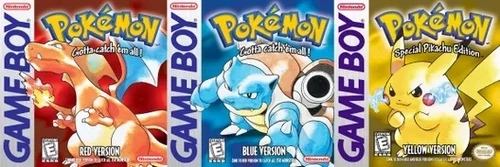Pokémon Red and Blue cover